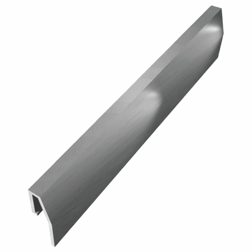Hafele Aluminum Rail, for Hanging File System, 2.5 m, Satin silver, Item# 422.71.902, 42271902, 422-71-902