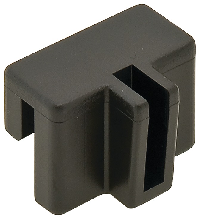 Hafele Rail Clip, for Hanging File System Plastic, black