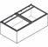 Hafele File Frame Kit, for Wood or Metal Drawers, Letter width, Item# 422.74.310, 42274310, 422-74-310