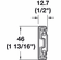 Hafele Accuride 3834SC Side Mounted Slide, Telescopic, Full Extension, 90 lbs, Self-Close, Zinc, 22", Item# 422.86.956, 42286956, 422-86-956