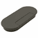 Hafele Plastic Cable Grommet, Two-Piece, Oval, 156 x 65 mm, For workplace organization, Black, Item# 429.87.306, 42987306, 429-87-306