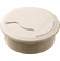 Hafele Plastic Cable Grommet, Two-Piece, Round, 60 mm, For workplace organization, Almond, Item# 429.93.028, 42993028, 429-93-028