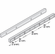 Hafele Guide Rail, 3/4 Extension, Side Mounted, Installation length: 285 mm, Item# 430.15.701, 43015701, 430-15-701