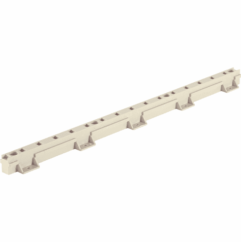 Hafele QuikTRAY™ Supports, Frameless, 1" Thickness, with 32 mm (1/4") standoff, Cream, Item# 431.01.410, 43101410, 431-01-410