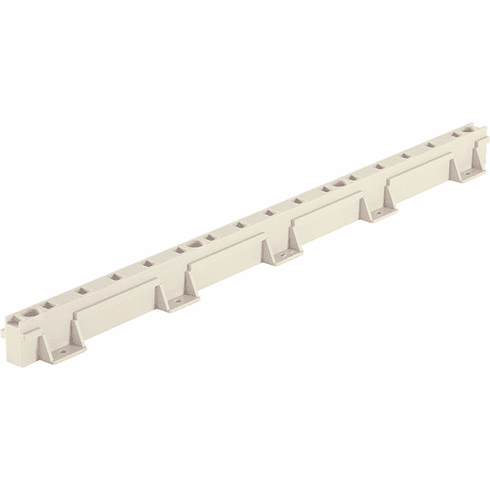 Hafele QuickTray™ Supports, Face Frame, 1 1/4" Thickness, with 8 mm (5/16") Standoff, Cream, Item# 431.01.411, 43101411, 431-01-411