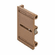Hafele Face Frame Inset Brackets, For Concealed Undermounts, Brown, for flush bottom cabinets, Item# 431.01.597, 43101597, 431-01-597