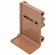 Hafele Face Frame Inset Brackets, For Concealed Undermounts, Brown, with lip to support undermount slide, Item# 431.01.598, 43101598, 431-01-598