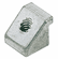Hafele Hook Dowel, for Undermount Slides, Hafele Matrix and QuikTRAY , Item# 431.01.693, 43101693, 431-01-693