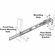 Hafele Accuride 3832EC Telescopic Easy Close Ball Bearing Drawer Slide, Full Extension, 100 lbs Weight Capacity, With self-closing and soft-closing mechanisms, Shop pack, 700 mm (28") installation length, Item# 432.23.808, 43223808, 432-23-808