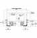 Hafele Salice A7955 Futura 19 Slide, Full Extension, 75 lbs, 457 mm drawer box length, Item# 433.17.746, 43317746, 433-17-746