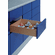 Hafele Salice A7555 Futura 16 Slide, Full Extension, 75 lbs, 533 mm drawer box length, Item# 433.17.753, 43317753, 433-17-753