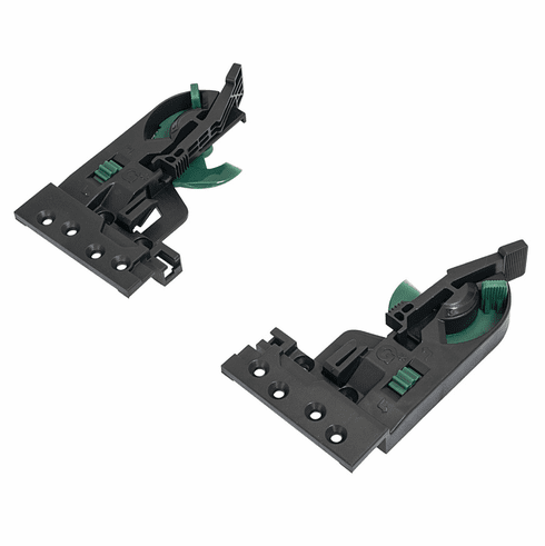 Hafele Front Locking Device, 2-D, With Flange, Dynapro, Right hand, 200 pcs/box, Item# 433.19.012, 43319012, 433-19-012