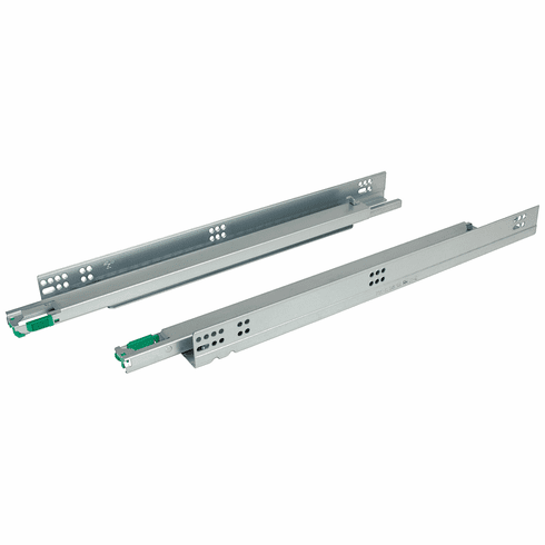 Hafele Drawer Slide, Concealed Undermount, Grass, Dynapro 2.0 16, Full Extension, 21" length, single, Item# 433.19.388, 43319388, 433-19-388