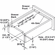 Hafele Drawer Slide, Concealed Undermount, Grass, Dynapro 2.0 16, Full Extension, 21" length, single, Item# 433.19.388, 43319388, 433-19-388