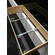 Hafele Concealed Drawer Slide, for Base Panel Mounting, Full Extension, Dynapro 40 kg, With integrated liquid Soft-close , 20" length, Item# 433.19.625, 43319625, 433-19-625