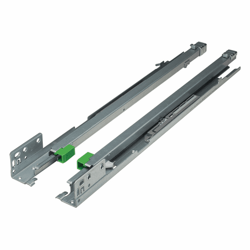 Hafele Grass Maxcess Undermount Slide, Full Access, 75 lbs., 18" length, 200 count, Item# 433.30.103, 43330103, 433-30-103