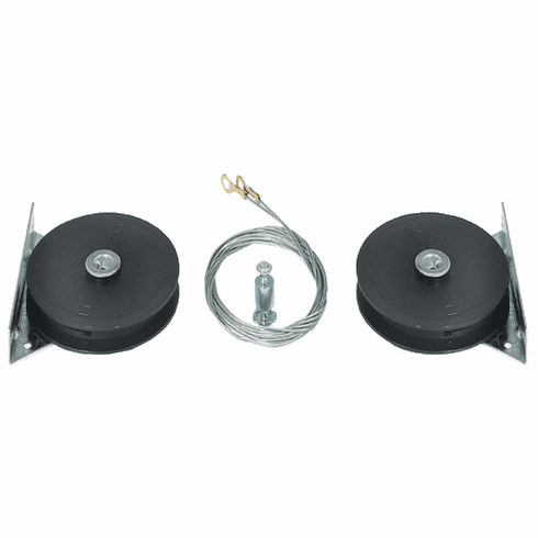 Hafele Counterbalancing Mechanism, for Tambour Door Weight of max. 6 kg, For roller shutter widths 210–1,000 mm, for roller shutter lengths up to 1,800 mm, cable length: 1,600 mm, Item# 442.09.903, 44209903, 442-09-903