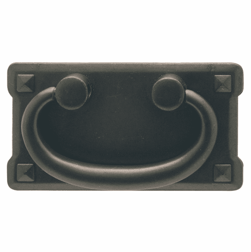 Hafele Bail Handle, Zinc, Capital Collection, Black oxide, Item# 491.46.375, 49146375, 491-46-375