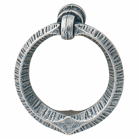 Hafele Ring Handle, Zinc, Capital Collection, Pewter, Item# 491.48.122, 49148122, 491-48-122