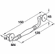Hafele Bail Handle, Zinc, Capital Collection, Antique brass, 128 mm CTC, Item# 491.50.102, 49150102, 491-50-102