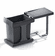 Hafele Waste Bin Pull-Out, Single Bin, Hailo Easy Cargo 20, Bin: Plastic, slate gray, cabinet width min. 300 mm, Item# 502.43.300, 50243300, 502-43-300