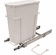 Hafele Waste Bin Pull-Out, KV Bottom Mount, Single, Ball Bearing Precision Slide with Overtravel, 35 qt., Item# 503.12.762, 50312762, 503-12-762