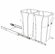 Hafele Waste Bin Pull-Out, KV Bottom Mount, Double, Ball Bearing Slide with Overtravel and Soft-Close, White, 2 x 20 qt., Item# 503.13.757, 50313757, 503-13-757