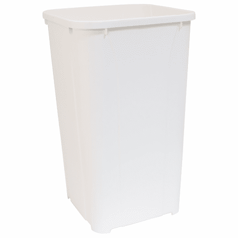 Hafele Replacement Waste Bin, for KV Pull Out Units, White, 27 qt, Item# 503.13.992, 50313992, 503-13-992