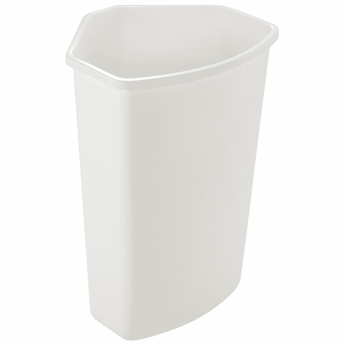 Hafele Replacement Waste Bin, for KV Corner Triple Recycling Bin, White, KV# QT32PB-W, Item# 503.13.998, 50313998, 503-13-998