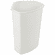 Hafele Replacement Waste Bin, for KV Corner Triple Recycling Bin, White, KV# QT32PB-W, Item# 503.13.998, 50313998, 503-13-998
