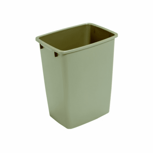 Hafele Replacement Waste Bin, for Kesseböhmer Wire and Wood Framed Waste Pull-Out Units, Champagne, 36 qt bin, Item# 503.88.121, 50388121, 503-88-121