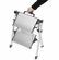 Hafele Step Stool, Mini Comfort, Folding, Silver/black, Item# 505.03.232, 50503232, 505-03-232