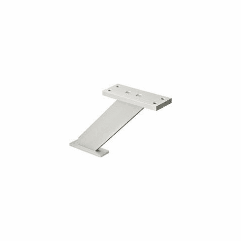 Hafele Countertop Support, Aluminum, inclined, Z shape, Height: 170 mm (6 5/8"), Item# 505.14.926, 50514926, 505-14-926