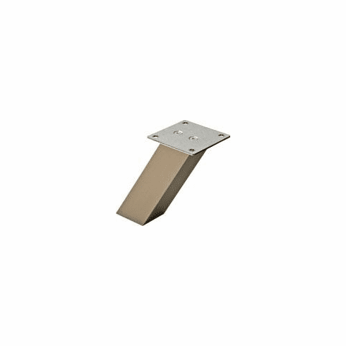 Hafele Countertop Support, Square 60 Angled, Height: (6 11/16") 170 mm, Item# 505.23.021, 50523021, 505-23-021