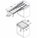Hafele Pull-Out Table System, Rapid, For cabinet width 600 mm, Maple, Item# 505.58.103, 50558103, 505-58-103