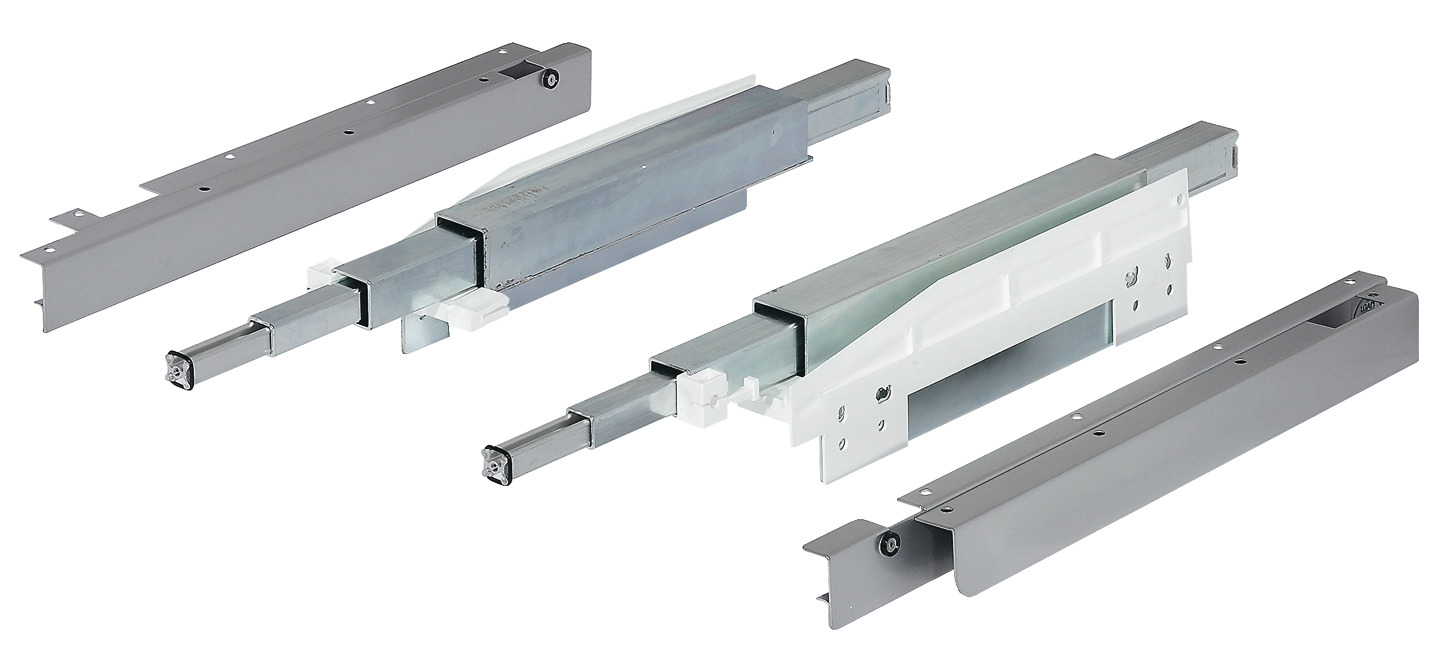 Hafele Pullout Table Fitting, steel, 810mm