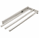 Hafele Towel Rack Pull-Out, 3 Bar, Extendable, Polished chrome, Item# 510.54.232, 51054232, 510-54-232