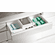 Hafele Side Profiles, Hafele Matrix Box P, Drawer side height 92mm, White, nominal length: 350mm, Item# 513.00.722, 51300722, 513-00-722