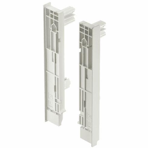 Hafele Panel holder, For internal pull out, With drawer side height 92 or 115 mm and side railing, Metallic anthracite, Item# 513.70.393, 51370393, 513-70-393