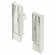 Hafele Panel Brackets, for Internal Drawers, For drawer side height 92 mm, White, Item# 513.70.792, 51370792, 513-70-792