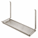 Hafele Multi-Purpose Shelf, Backsplash Railing System, stainless steel effect, Item# 521.61.620, 52161620, 521-61-620