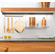 Hafele Spice Rack, Backsplash Railing System, 2 tiers, stainless steel effect, Item# 521.61.625, 52161625, 521-61-625