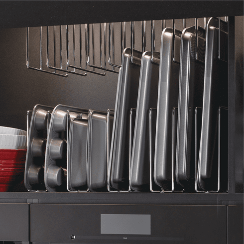 Hafele Baking Rack Support, Kessebhmer, Chrome, Item# 540.42.200, 54042200, 540-42-200