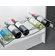 Hafele Pull-out Wine Tray, with Full Extension Slides, For interior cabinet width: (18") 457 mm; Stores 4 wine bottles, Item# 540.50.214, 54050214, 540-50-214