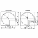Hafele Super Susan, 3/4 Round Pie-Cut Revolving Shelf, Champagne/maple, Ø28", Item# 541.11.852, 54111852, 541-11-852
