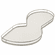 Hafele LeMans II Set, for Blind Corner Cabinets, with soft closing and self closing mechanisms, with non-slip effect, Swings right, chrome/white, 2 x 50 shape trays, Item# 541.32.750, 54132750, 541-32-750