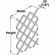 Hafele Wine Lattice, Wooden Cabinet Accessory, Maple, W x H 584 x 1067 mm, Item# 541.98.173, 54198173, 541-98-173