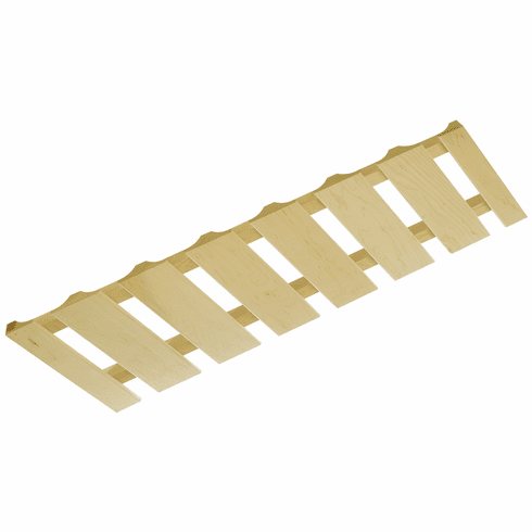 Hafele Stemware Rack, Wooden Cabinet Accessory, Maple, width: 762 mm (30"), Item# 541.98.187, 54198187, 541-98-187