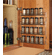 Hafele Spice Rack, Four Shelf, Steel, Chrome, W x H: 244 x 395 (9 5/8 x 15 9/16"), Item# 543.19.260, 54319260, 543-19-260