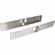 Hafele Dispensa Fineline™ Pantry Bracket Set, 20" wide, 304 stainless steel, brushed, Item# 545.96.011, 54596011, 545-96-011